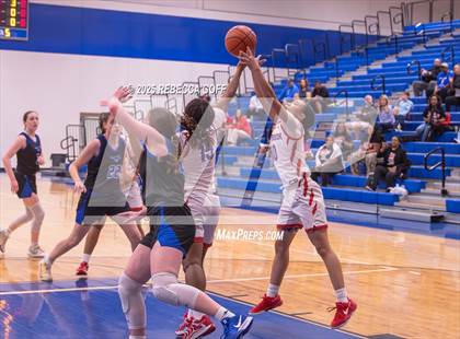 Thumbnail 2 in West Brook vs Friendswood (UIL 5A D1 Basketball Bi-District) photogallery.