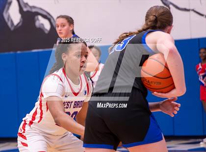 Thumbnail 1 in West Brook vs Friendswood (UIL 5A D1 Basketball Bi-District) photogallery.