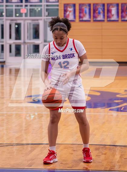 Thumbnail 1 in West Brook vs Friendswood (UIL 5A D1 Basketball Bi-District) photogallery.