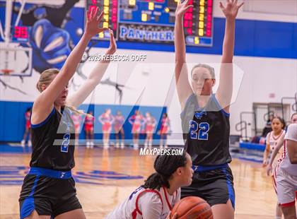 Thumbnail 1 in West Brook vs Friendswood (UIL 5A D1 Basketball Bi-District) photogallery.