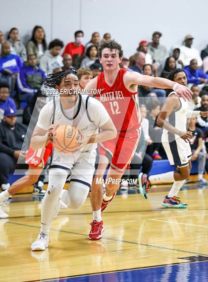 Thumbnail 2 in Mater Dei vs St. Bernard (CIF Division 1 Round 2) photogallery.