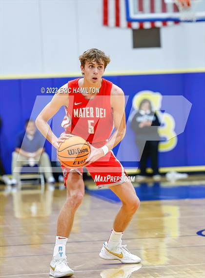 Thumbnail 2 in Mater Dei vs St. Bernard (CIF Division 1 Round 2) photogallery.