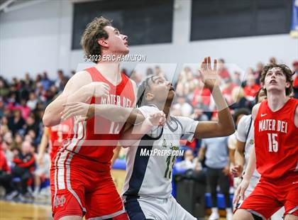 Thumbnail 3 in Mater Dei vs St. Bernard (CIF Division 1 Round 2) photogallery.