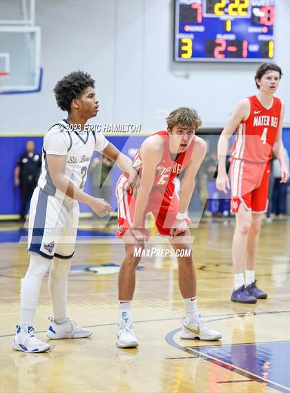 Thumbnail 2 in Mater Dei vs St. Bernard (CIF Division 1 Round 2) photogallery.