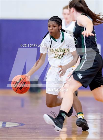 Thumbnail 3 in Sacramento Optimist All-Star Game - Large School photogallery.