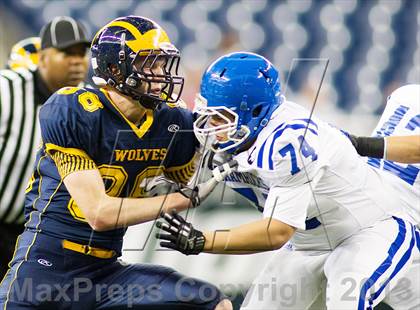 Thumbnail 2 in Detroit Catholic Central vs Clarkston (MHSAA Division 1 Final) photogallery.