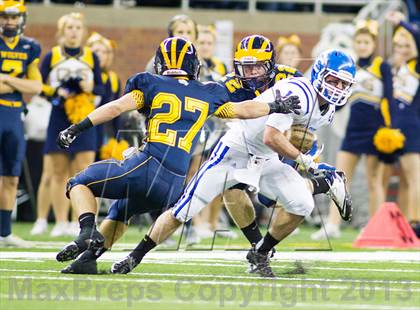 Thumbnail 3 in Detroit Catholic Central vs Clarkston (MHSAA Division 1 Final) photogallery.