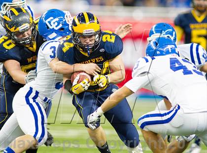 Thumbnail 3 in Detroit Catholic Central vs Clarkston (MHSAA Division 1 Final) photogallery.