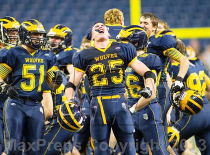 Thumbnail 3 in Detroit Catholic Central vs Clarkston (MHSAA Division 1 Final) photogallery.