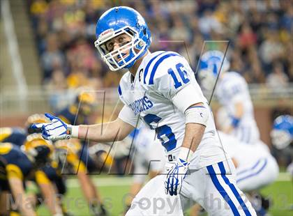Thumbnail 2 in Detroit Catholic Central vs Clarkston (MHSAA Division 1 Final) photogallery.