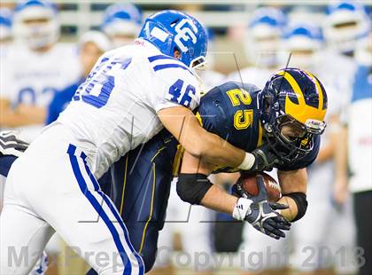 Thumbnail 2 in Detroit Catholic Central vs Clarkston (MHSAA Division 1 Final) photogallery.