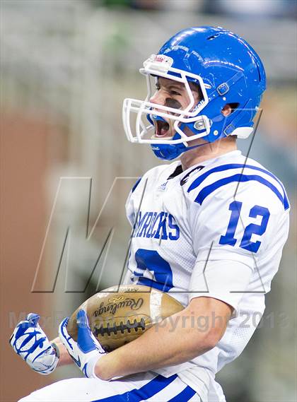 Thumbnail 2 in Detroit Catholic Central vs Clarkston (MHSAA Division 1 Final) photogallery.