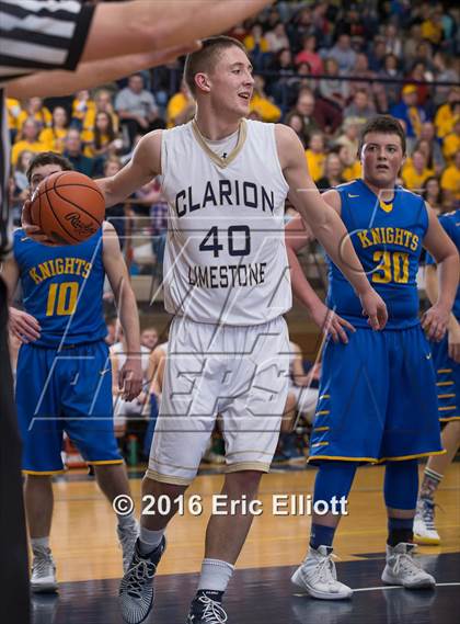 Thumbnail 1 in Union vs Clarion-Limestone (District IX KSAC Championship) photogallery.