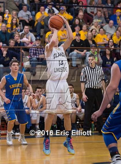Thumbnail 3 in Union vs Clarion-Limestone (District IX KSAC Championship) photogallery.