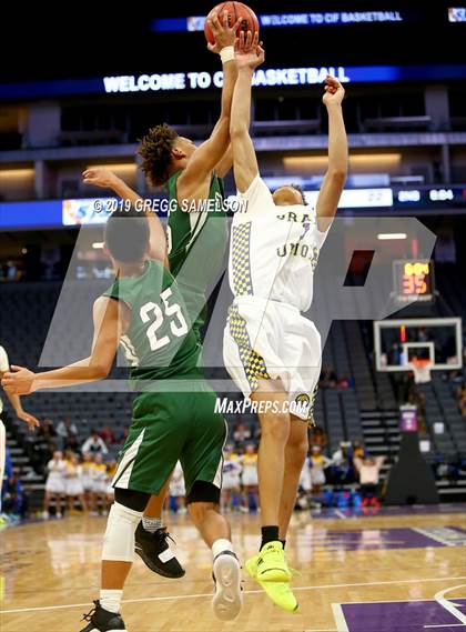 Thumbnail 1 in Grant vs St. Mary's (CIF SJS D2 Final) photogallery.