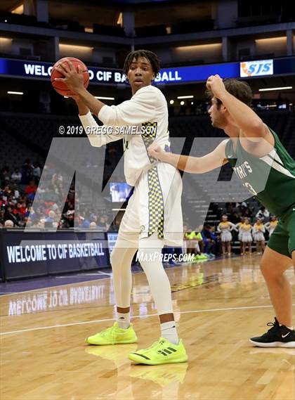 Thumbnail 2 in Grant vs St. Mary's (CIF SJS D2 Final) photogallery.