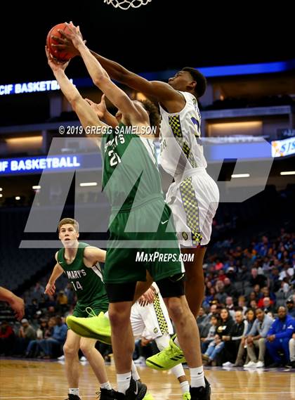 Thumbnail 1 in Grant vs St. Mary's (CIF SJS D2 Final) photogallery.