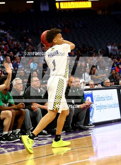 Thumbnail 2 in Grant vs St. Mary's (CIF SJS D2 Final) photogallery.