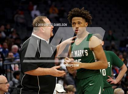 Thumbnail 2 in Grant vs St. Mary's (CIF SJS D2 Final) photogallery.