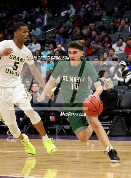 Thumbnail 1 in Grant vs St. Mary's (CIF SJS D2 Final) photogallery.