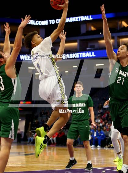 Thumbnail 2 in Grant vs St. Mary's (CIF SJS D2 Final) photogallery.