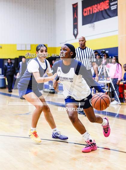 Thumbnail 3 in Brandeis Vs South Bronx Prep (City Is Mine HS Classic Quarterfinals) photogallery.