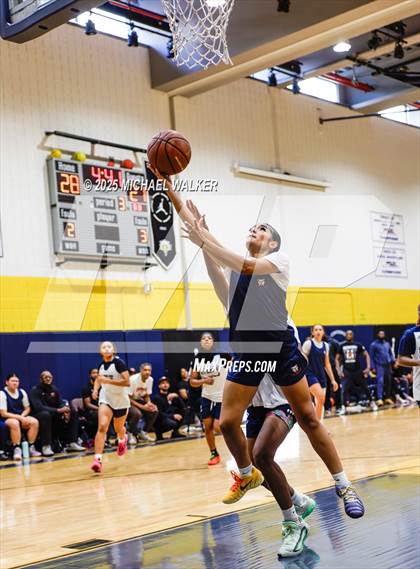 Thumbnail 3 in Brandeis Vs South Bronx Prep (City Is Mine HS Classic Quarterfinals) photogallery.