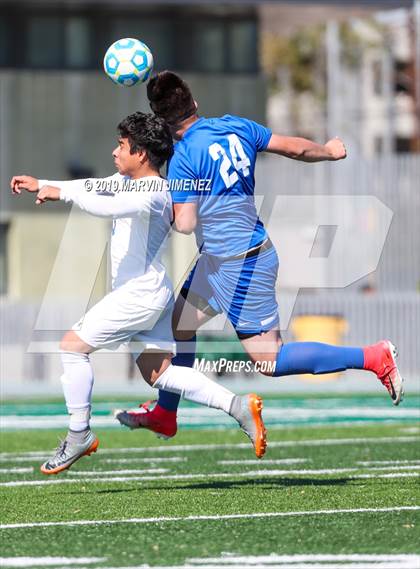 Thumbnail 1 in Bernstein vs. George Washington Prep (CIF LACS Division IV Final) photogallery.