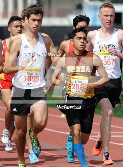 Thumbnail 2 in 51st Annual Arcadia Invitational (Boys 1  Mile Run) photogallery.
