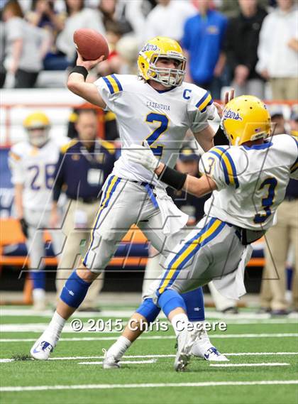 Thumbnail 2 in Schuylerville vs. Cazenovia (NYSPHSAA Class B Final) photogallery.