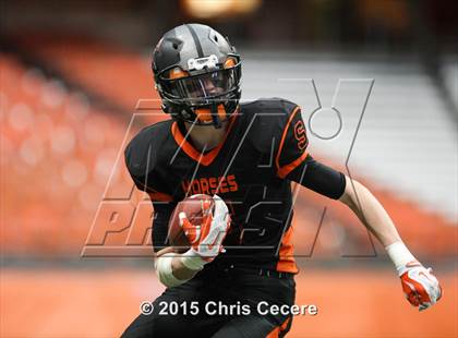 Thumbnail 2 in Schuylerville vs. Cazenovia (NYSPHSAA Class B Final) photogallery.