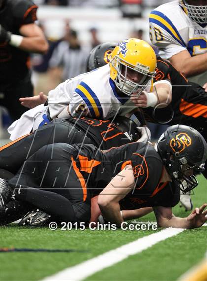 Thumbnail 2 in Schuylerville vs. Cazenovia (NYSPHSAA Class B Final) photogallery.