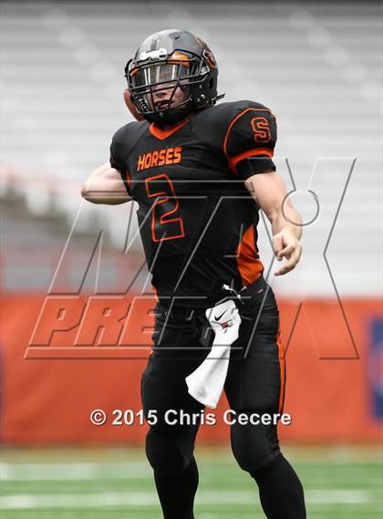 Thumbnail 3 in Schuylerville vs. Cazenovia (NYSPHSAA Class B Final) photogallery.