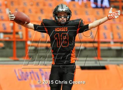 Thumbnail 1 in Schuylerville vs. Cazenovia (NYSPHSAA Class B Final) photogallery.