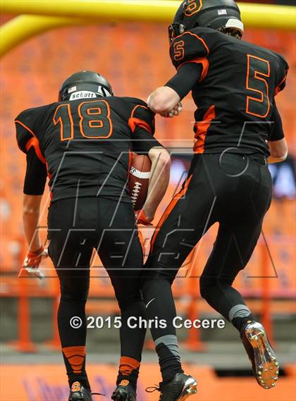 Thumbnail 3 in Schuylerville vs. Cazenovia (NYSPHSAA Class B Final) photogallery.