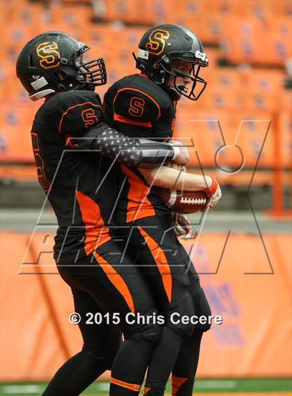 Thumbnail 1 in Schuylerville vs. Cazenovia (NYSPHSAA Class B Final) photogallery.