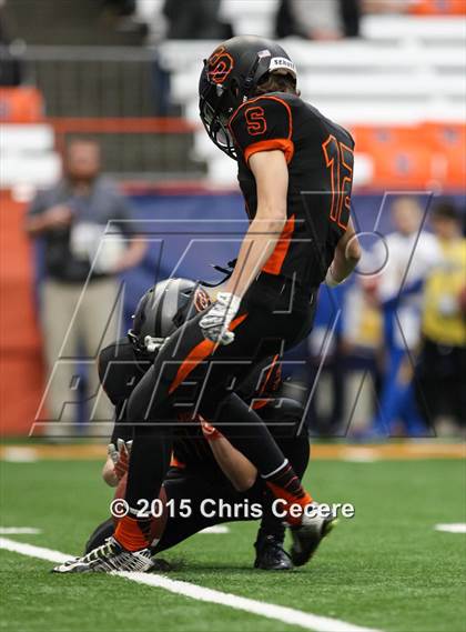 Thumbnail 3 in Schuylerville vs. Cazenovia (NYSPHSAA Class B Final) photogallery.