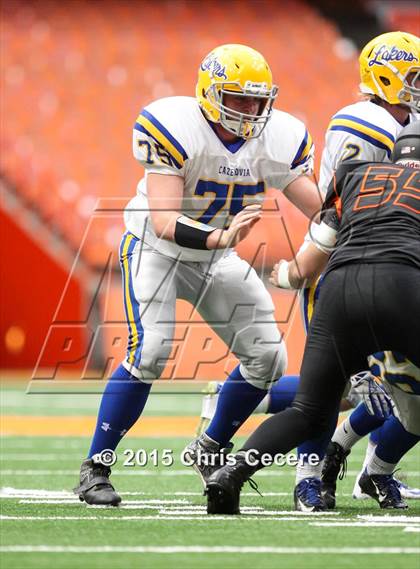 Thumbnail 2 in Schuylerville vs. Cazenovia (NYSPHSAA Class B Final) photogallery.