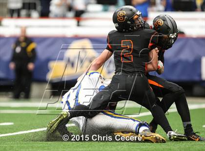 Thumbnail 3 in Schuylerville vs. Cazenovia (NYSPHSAA Class B Final) photogallery.