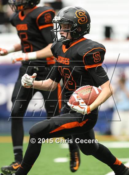 Thumbnail 1 in Schuylerville vs. Cazenovia (NYSPHSAA Class B Final) photogallery.