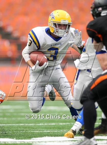 Thumbnail 2 in Schuylerville vs. Cazenovia (NYSPHSAA Class B Final) photogallery.