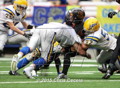 Thumbnail 2 in Schuylerville vs. Cazenovia (NYSPHSAA Class B Final) photogallery.