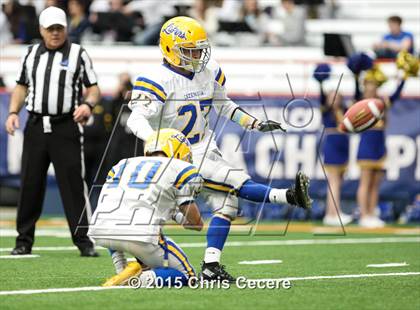 Thumbnail 3 in Schuylerville vs. Cazenovia (NYSPHSAA Class B Final) photogallery.