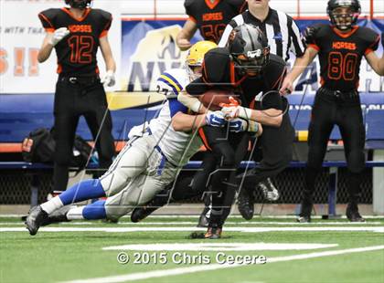 Thumbnail 3 in Schuylerville vs. Cazenovia (NYSPHSAA Class B Final) photogallery.