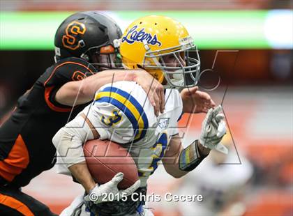 Thumbnail 1 in Schuylerville vs. Cazenovia (NYSPHSAA Class B Final) photogallery.