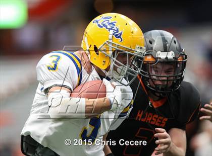 Thumbnail 3 in Schuylerville vs. Cazenovia (NYSPHSAA Class B Final) photogallery.