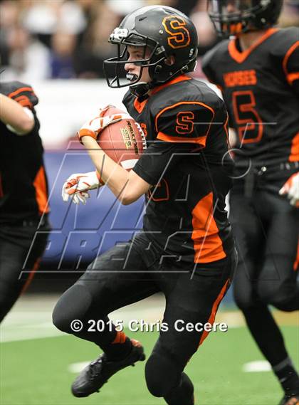 Thumbnail 2 in Schuylerville vs. Cazenovia (NYSPHSAA Class B Final) photogallery.