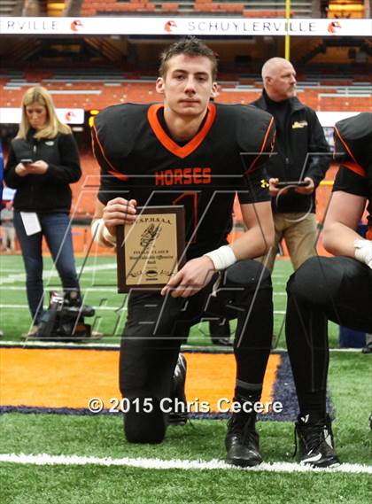 Thumbnail 3 in Schuylerville vs. Cazenovia (NYSPHSAA Class B Final) photogallery.