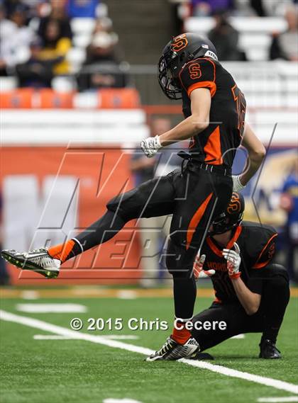 Thumbnail 1 in Schuylerville vs. Cazenovia (NYSPHSAA Class B Final) photogallery.