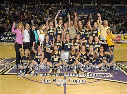 Thumbnail 1 in Oak Ridge vs. Berkeley (CIF NorCal D1 Final) photogallery.